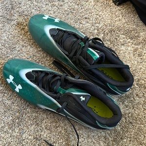 Used UnderArmour soccer/football cleats size 14